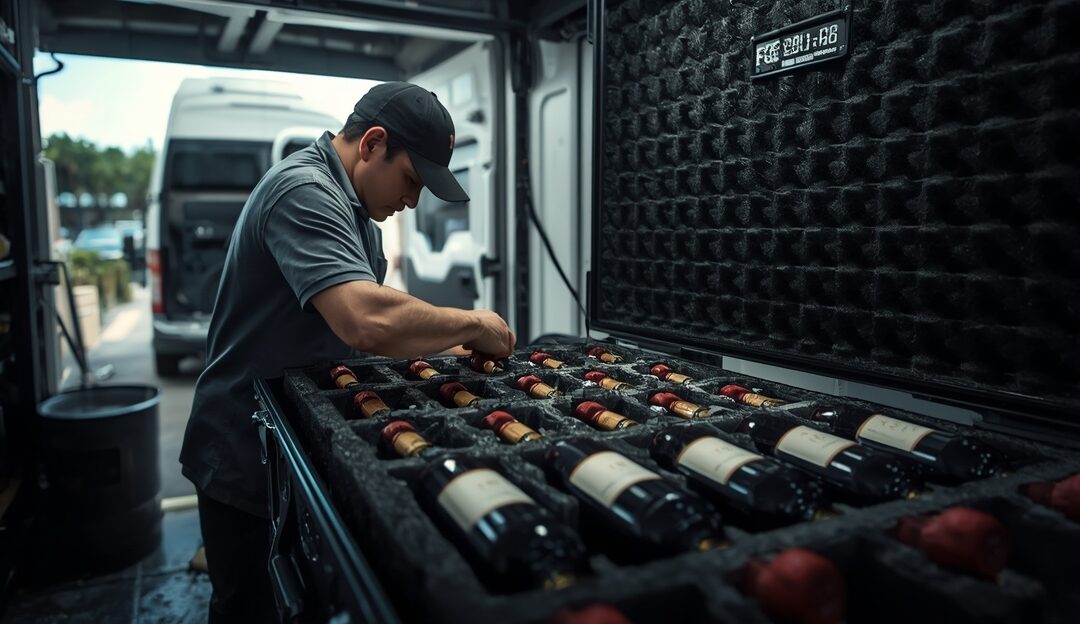 The Importance of Secure Wine Transportation Services for High-Value Wine Collections